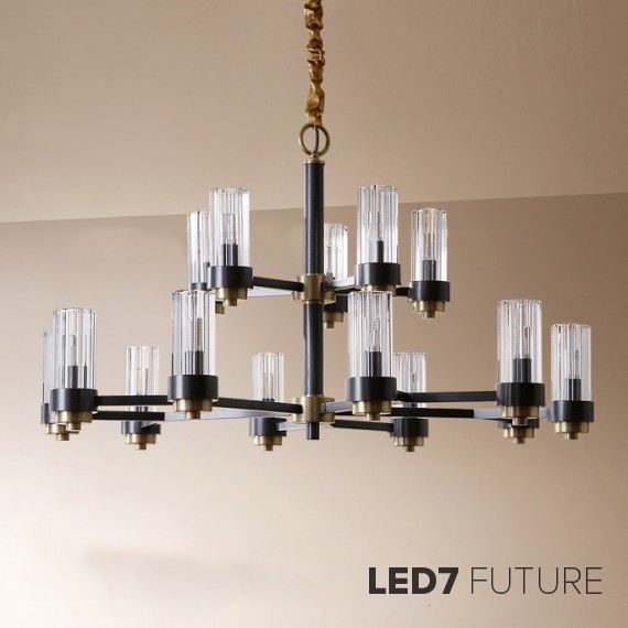 Loft Industry Modern - Const Trust Chandelier